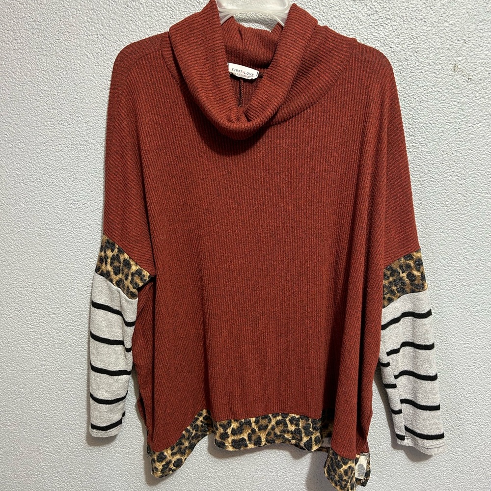 First love ribbed tunic size 2x - Picture 1 of 4